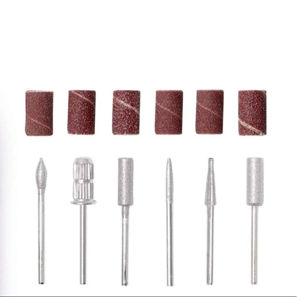 Professional 3/32” Nail drill bits/heads (pack of 12)